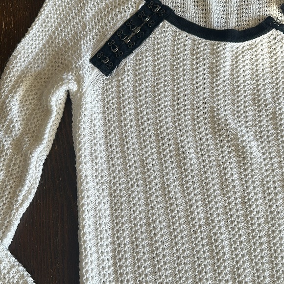 Long white Sweater Dress Size S by Armani Exchange - Picture 3 of 3